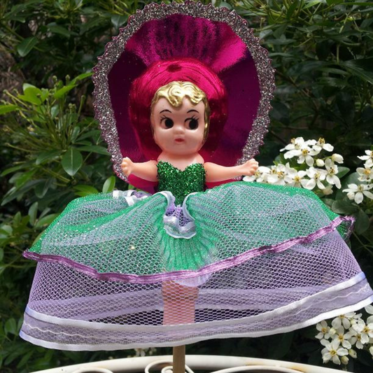 Handmade Carnival Cupie Doll - Abigail