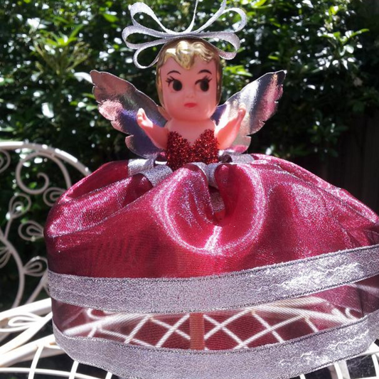 Handmade Carnival Cupie Doll - Angel