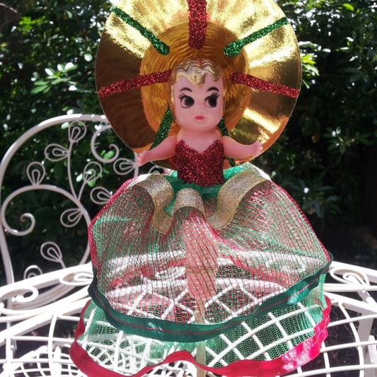 Handmade Carnival Cupie Doll - Christy